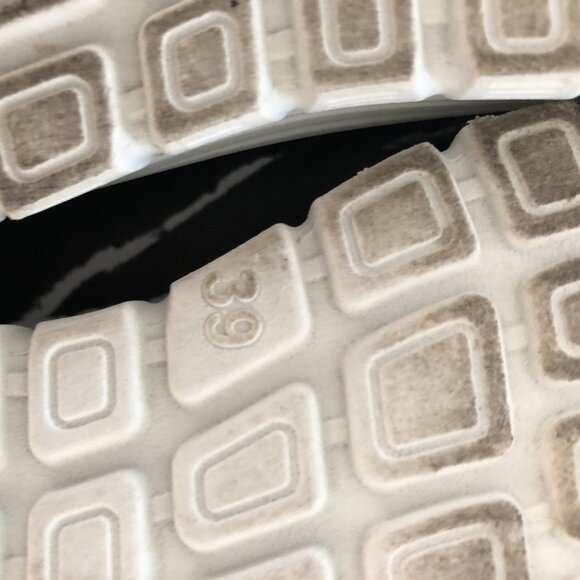 Women's White Running Shoes Outdoor Walking Mesh Sneakers Comfortable 39 - 8.5 - Picture 8 of 11